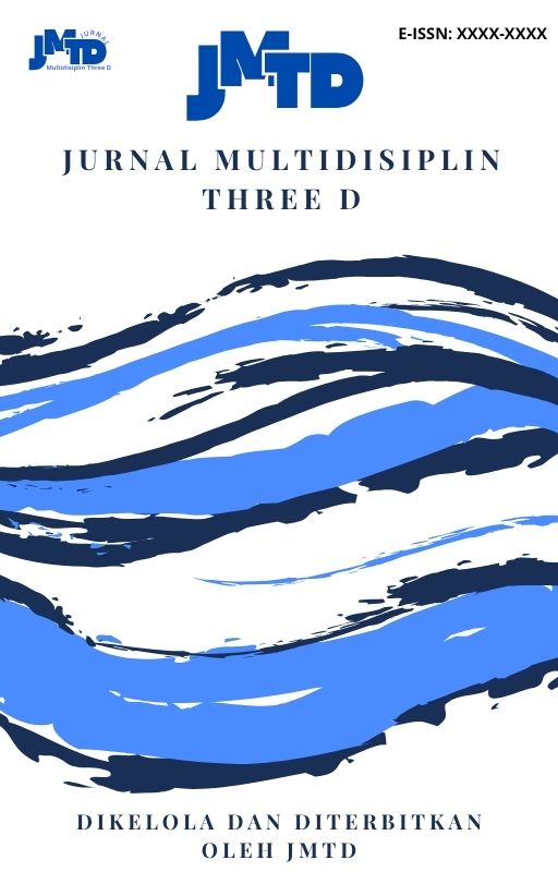 					Lihat Vol 3 No 1 (2026): Jurnal Multidisiplin Three D Bulan Juli
				